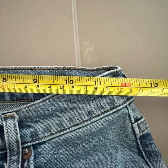 AGOLDE Wilde Ripped Straight Leg Whiplash Jeans 25 - Picture 7 of 9